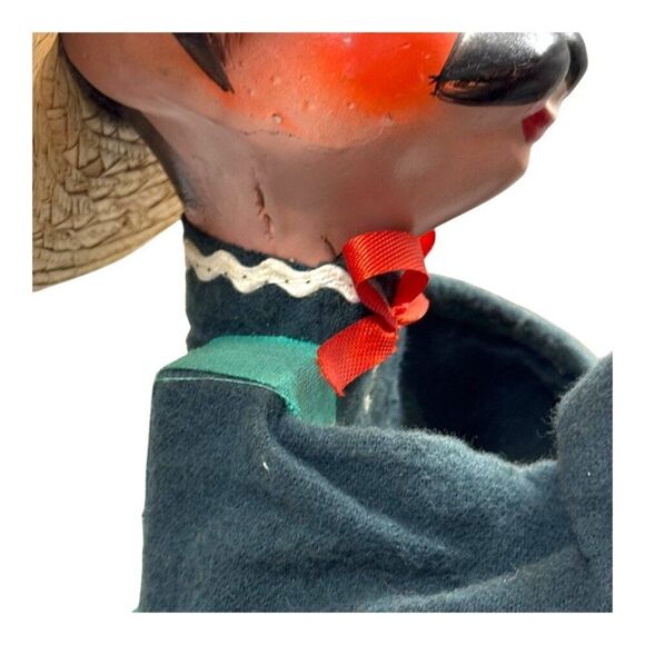 Vintage Mexican Marionette String Puppet With Sombrero & Guitar Hombre READ - Picture 6 of 10